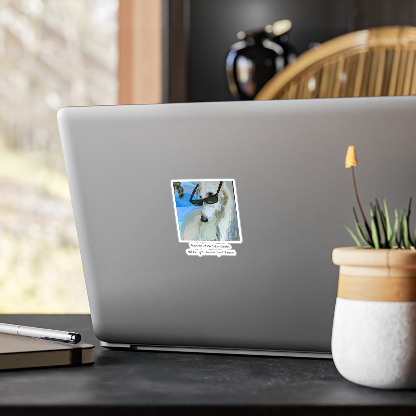 The Side Eye Existentialist - Decals