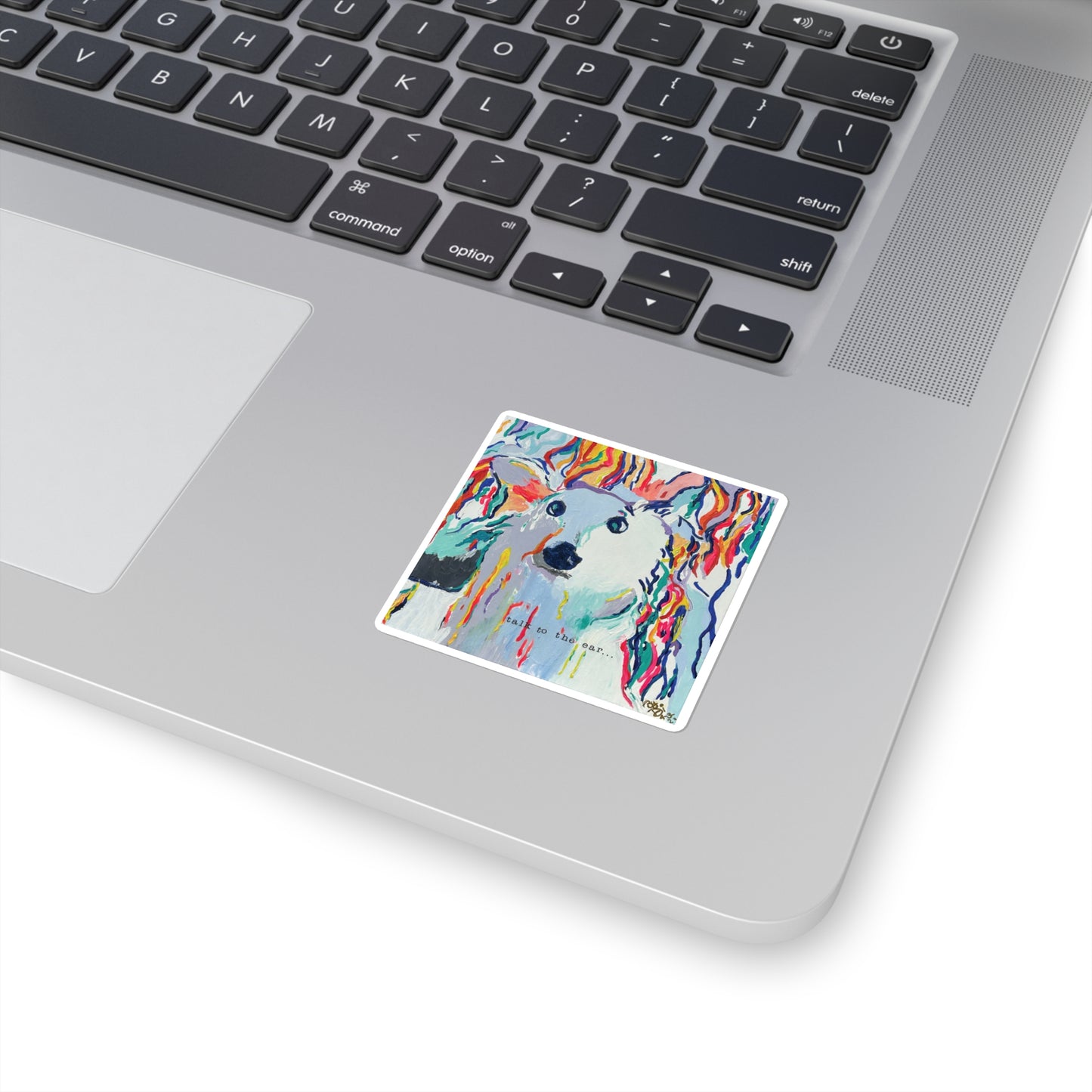 Talk To The Ear | Square Sticker