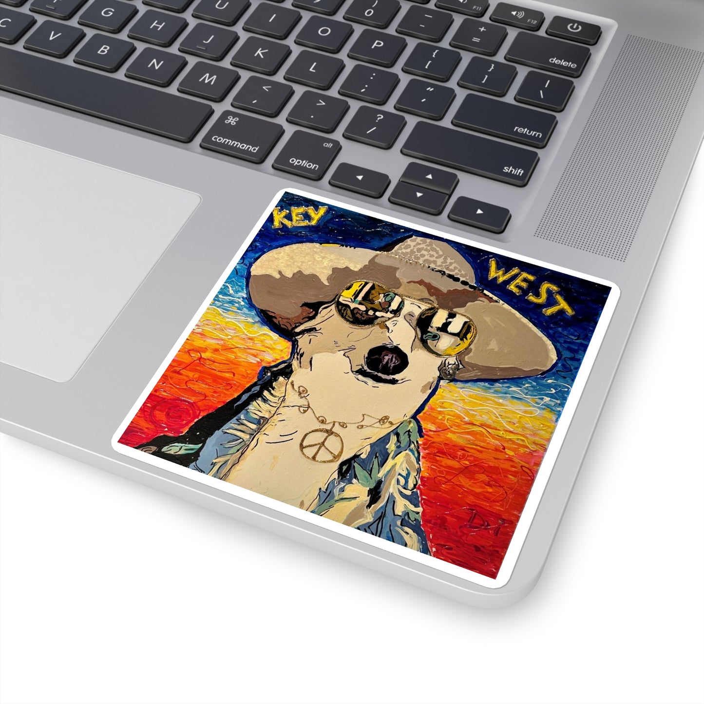 Fernando Does Margaritaville | Square Sticker