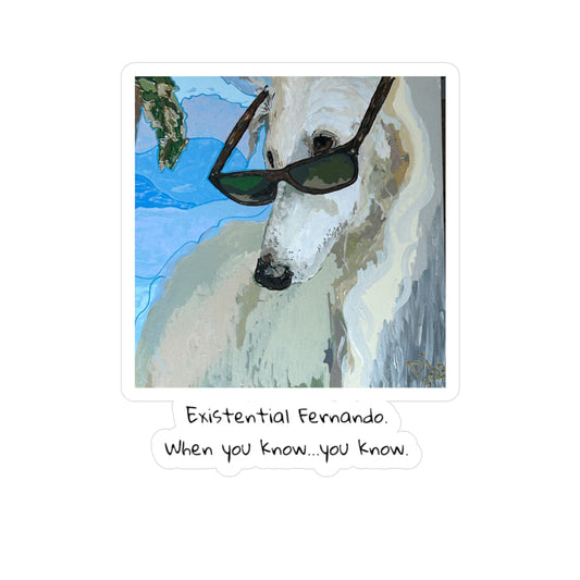 The Side Eye Existentialist - Decals