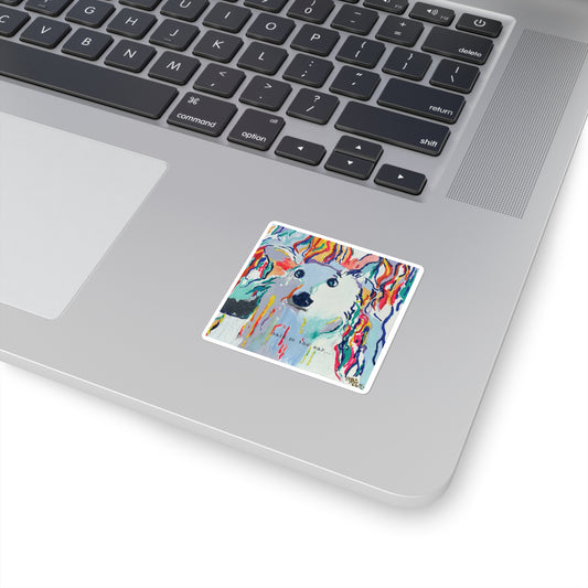 Talk To The Ear | Square Sticker