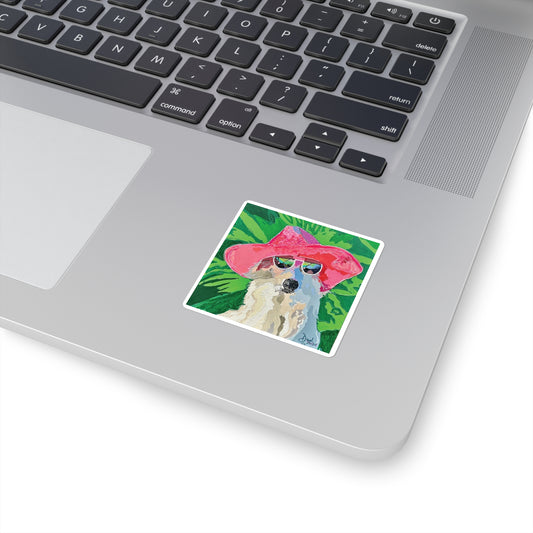 Fernando 33480, Palm Beach USA | Square Sticker