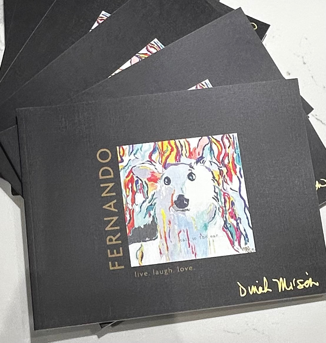 FERNANDO  live love laugh     Coffee Table Art Book