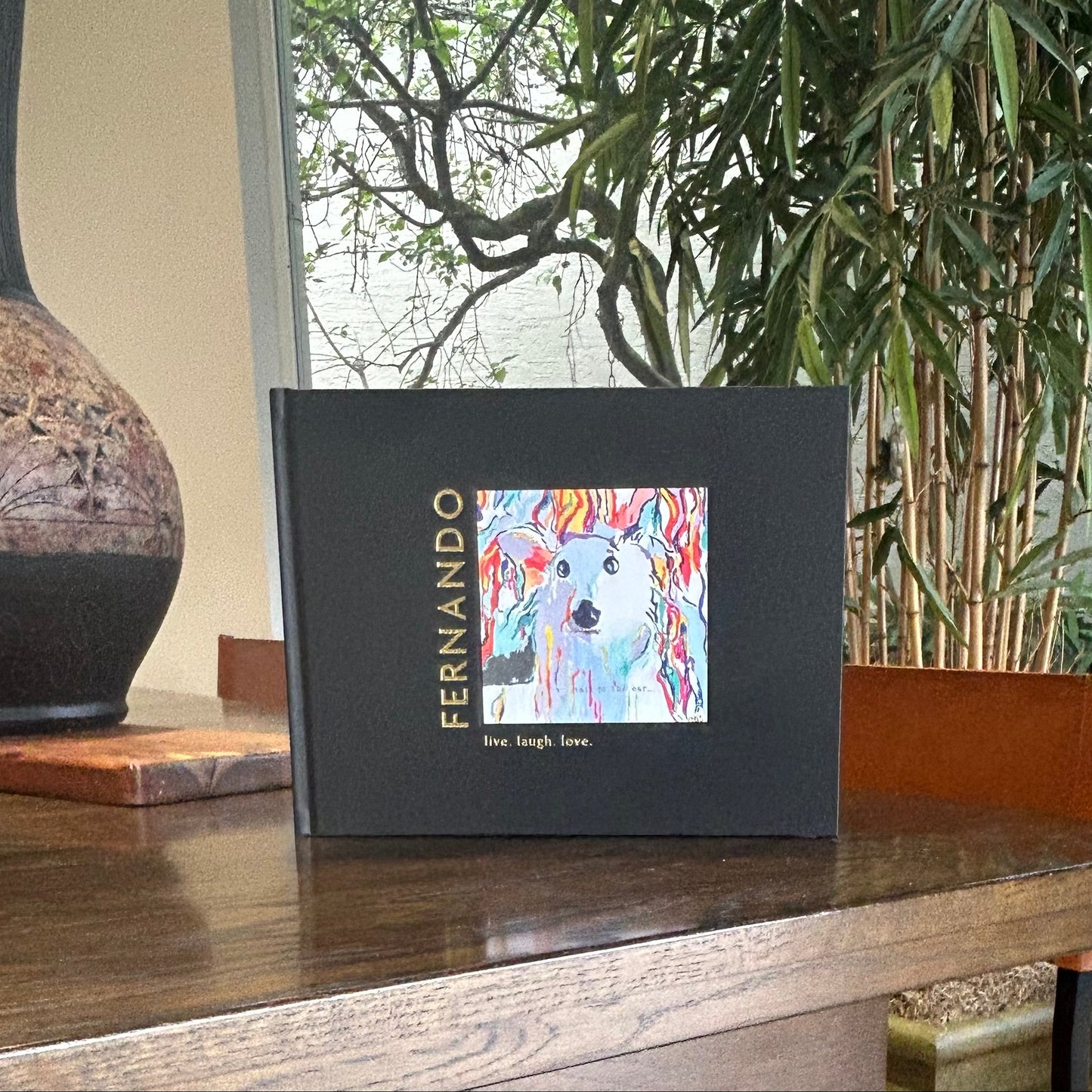 "FERNANDO. live. laugh. love." Book