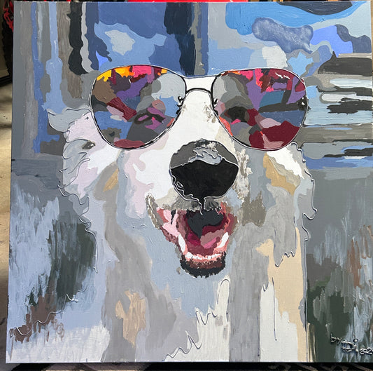 Top Gun, TOP DOG February 22, 2024 | Original 24x24