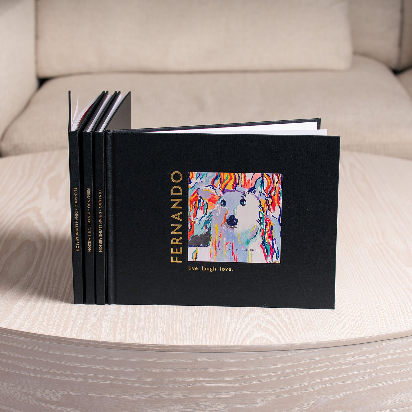 "FERNANDO. live. laugh. love." Book