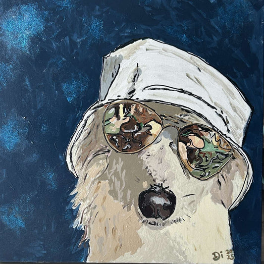 Saturday Night Lights @ WEF 2025 | Original 24x24
